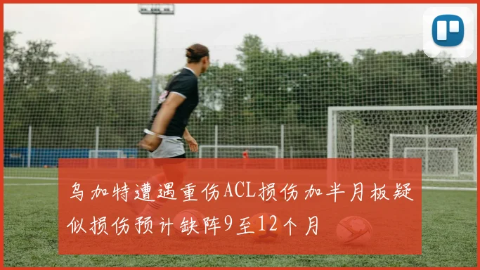 乌加特遭遇重伤ACL损伤加半月板疑似损伤预计缺阵9至12个月